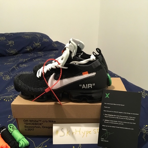 Nike x Off White Air Vapormax FK White Nike Shoe boots